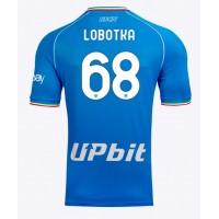 SSC Napoli Stanislav Lobotka #68 Domáci futbalový dres 2023-24 Krátky Rukáv